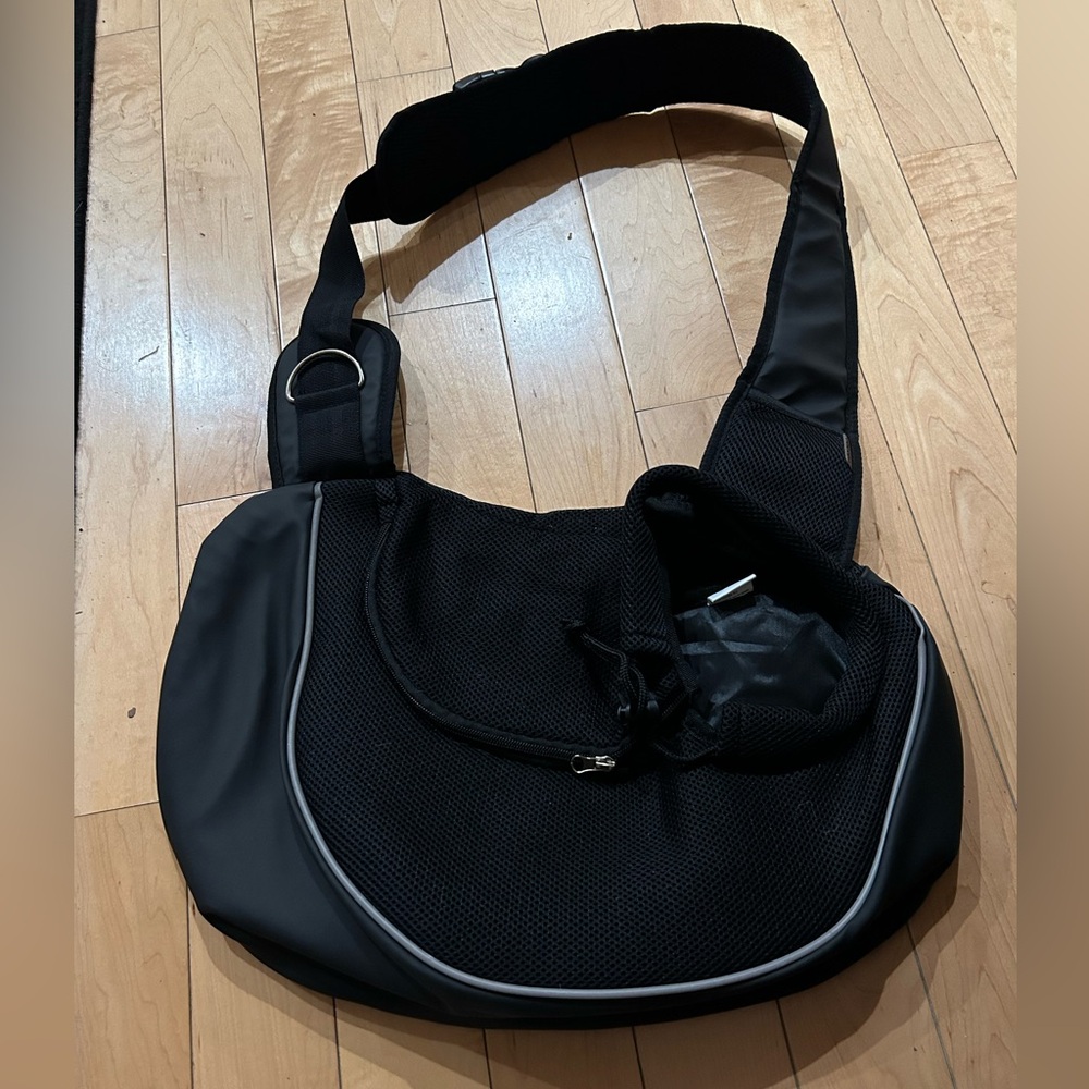 YUDODO Pet Breathable Mesh Dog Satchel Carrier
 Bag Shoulder Bag 
Size: